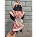 Vintage Black Americana Mammy Key Holder Hook Plaque Wooden Wall Decor