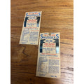 Vintage 1930s Window Snuggers Save Fuel Stop Rattle Utility Products Co. Pair