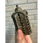 ANTIQUE A.C. WILLIAMS CAST IRON BANK BUILDING STILL BANK