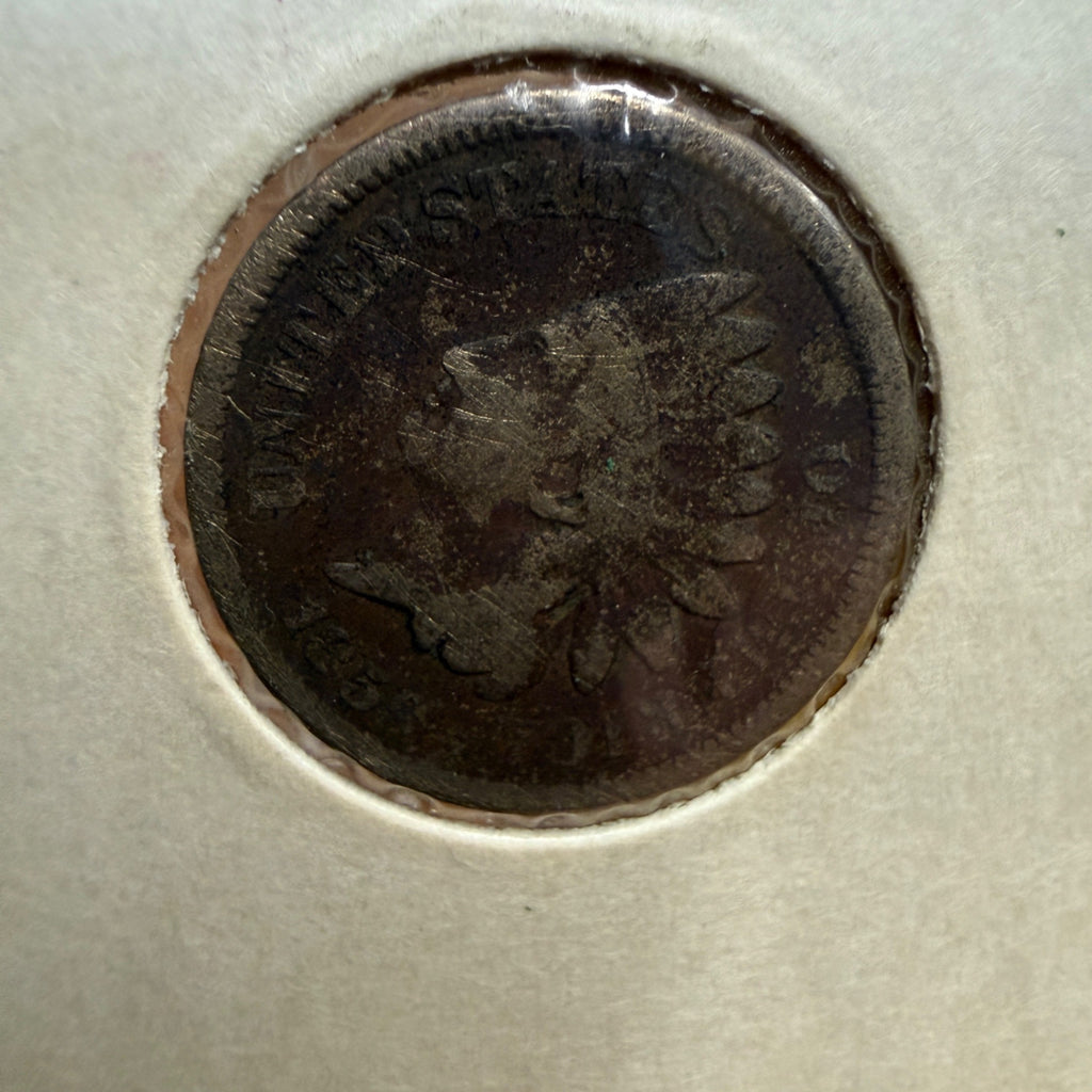 1859 P US INDIAN HEAD CENT - FIRST YEAR USA PENNY Coin - 1859-P
