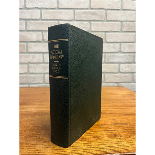 1950 The National Formulary Drug Store Pharmacy Hardcover Book 9th Edition