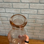 VTG Quart Milk Bottle SANKEY'S DAIRY Oconto Falls Wis. 9 1/2" Tall Wisconsin