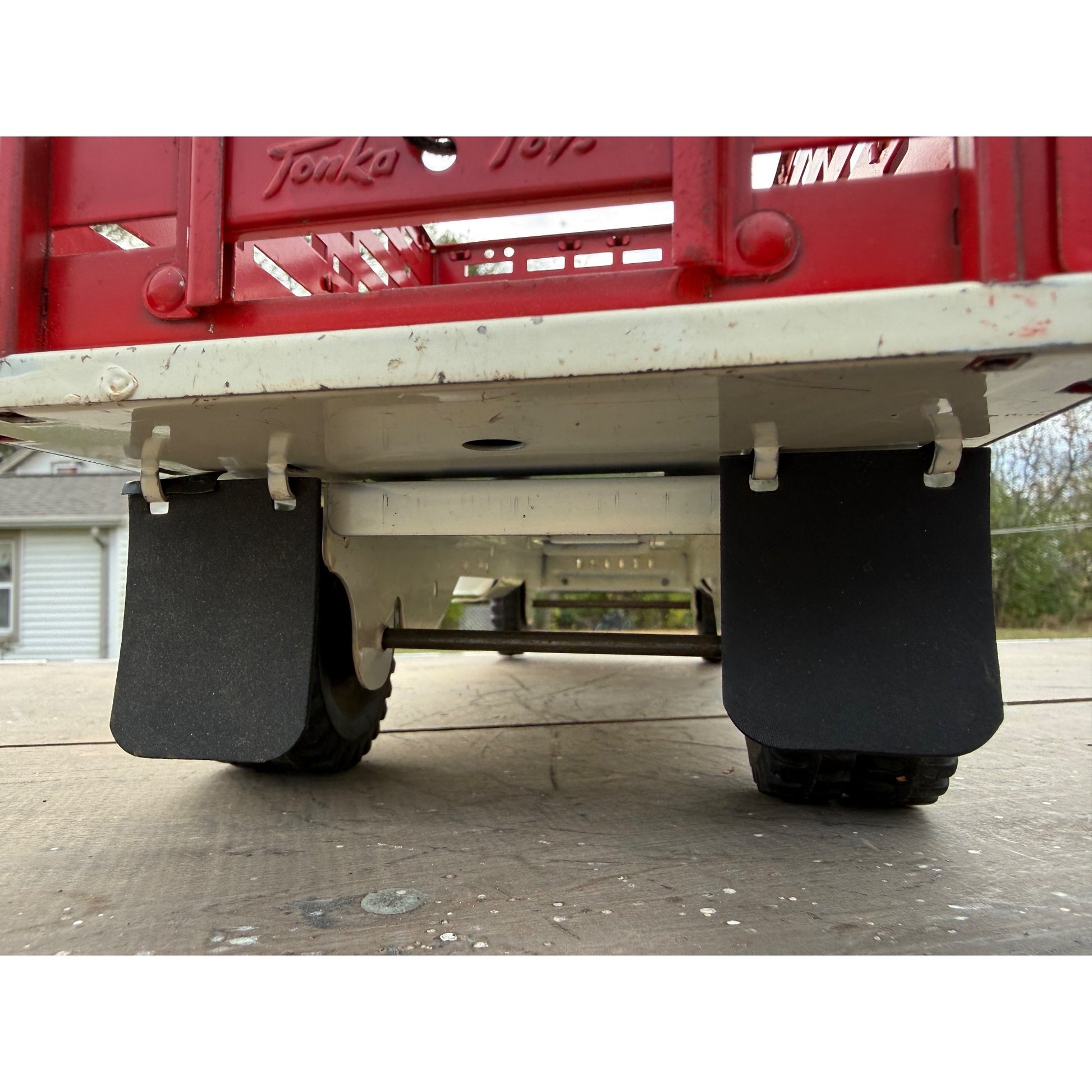 Vintage 1958 Tonka Farms Stake Bed Truck Pressed Steel Toy