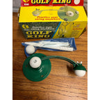 Golf King 1975 K-Tel Swing Practice Gizmo Ball Holder Adustable Tee Vintage