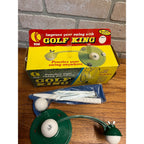 Golf King 1975 K-Tel Swing Practice Gizmo Ball Holder Adustable Tee Vintage