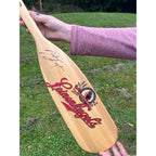 Leinenkugel's Beer Brewery Wood Canoe Paddle 48" Oar Join Us Out Here Bar Sign