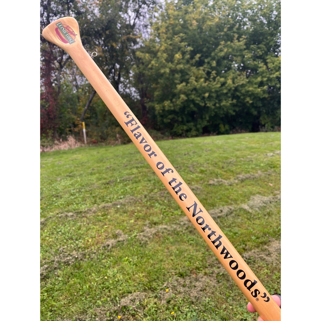 Leinenkugel's Beer Brewery Wood Canoe Paddle 48" Oar Join Us Out Here Bar Sign