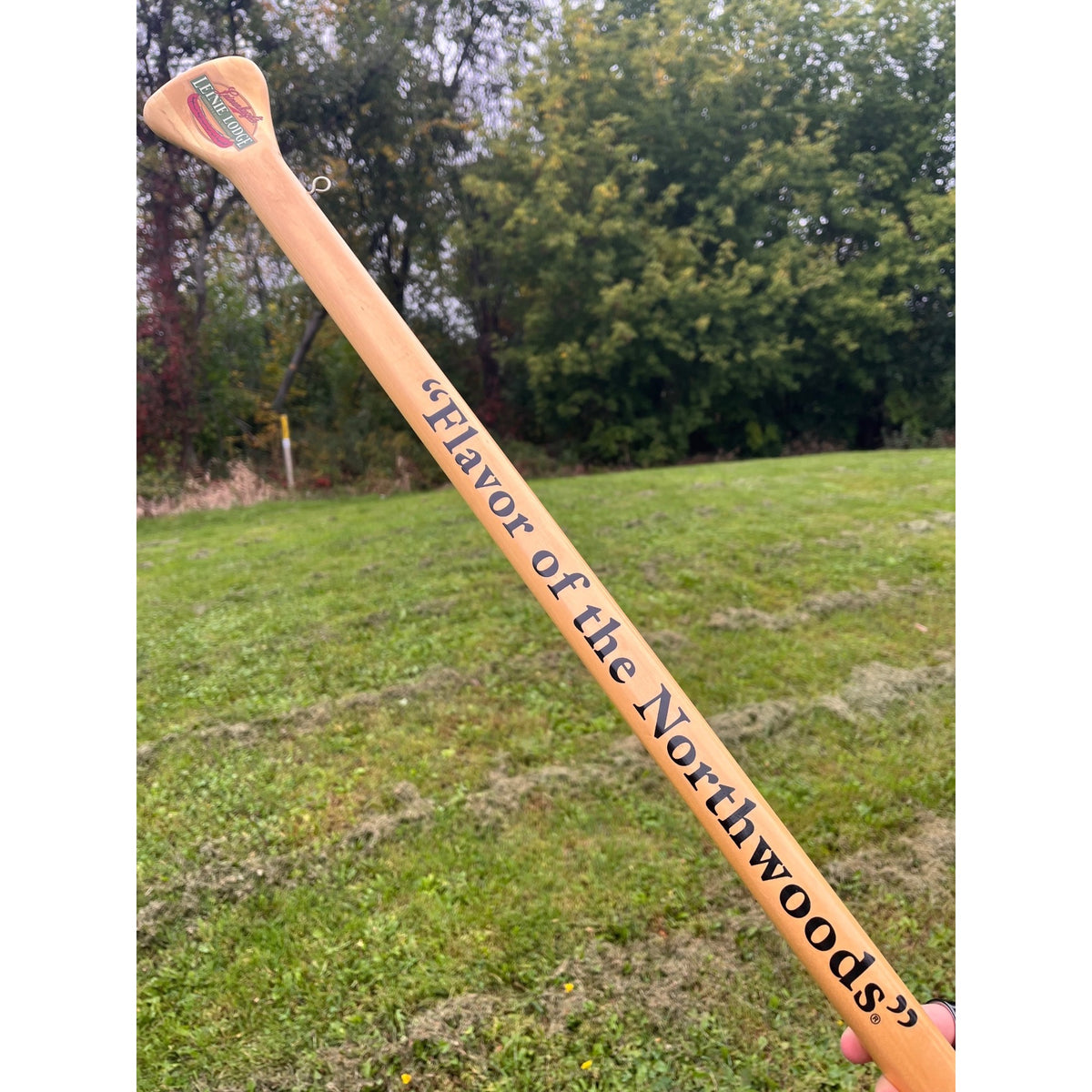 Leinenkugel's Beer Brewery Wood Canoe Paddle 48" Oar Join Us Out Here Bar Sign