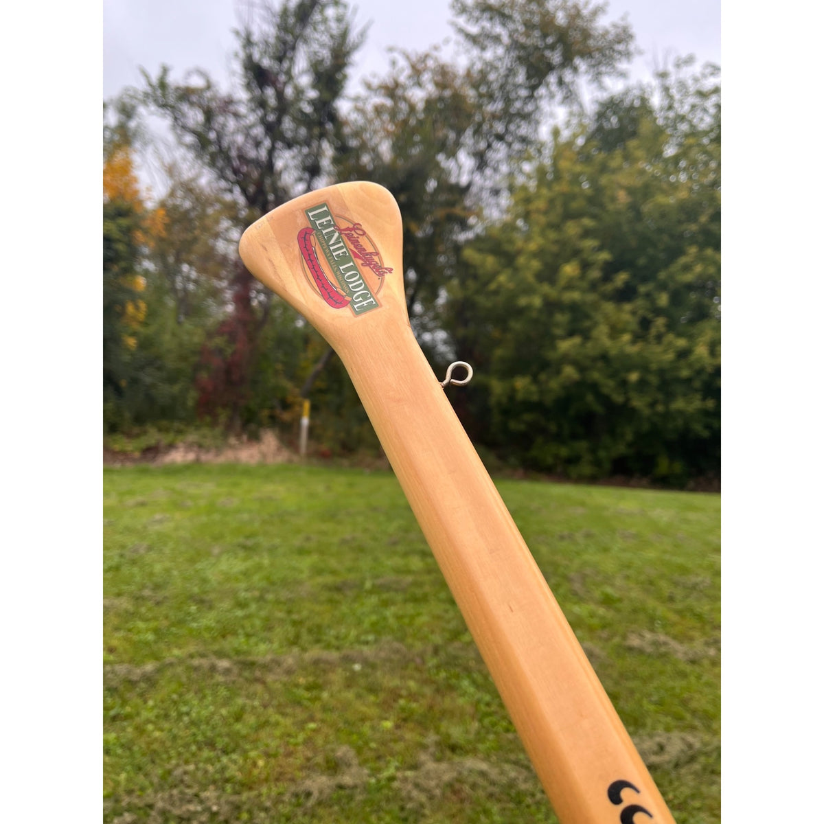 Leinenkugel's Beer Brewery Wood Canoe Paddle 48" Oar Join Us Out Here Bar Sign