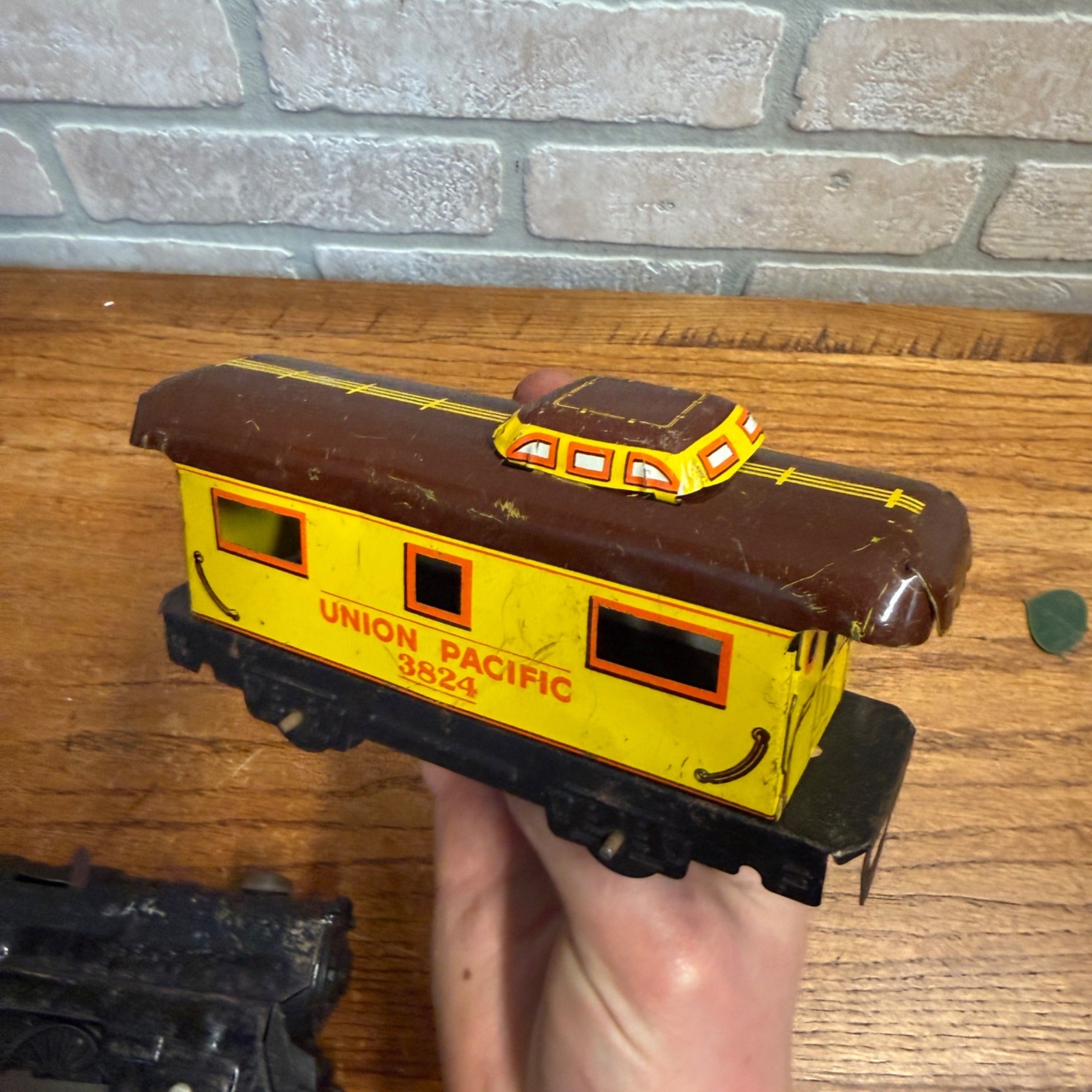 VTG Marx Streamline Tin Electric Train Set New York Central 1950s Untested