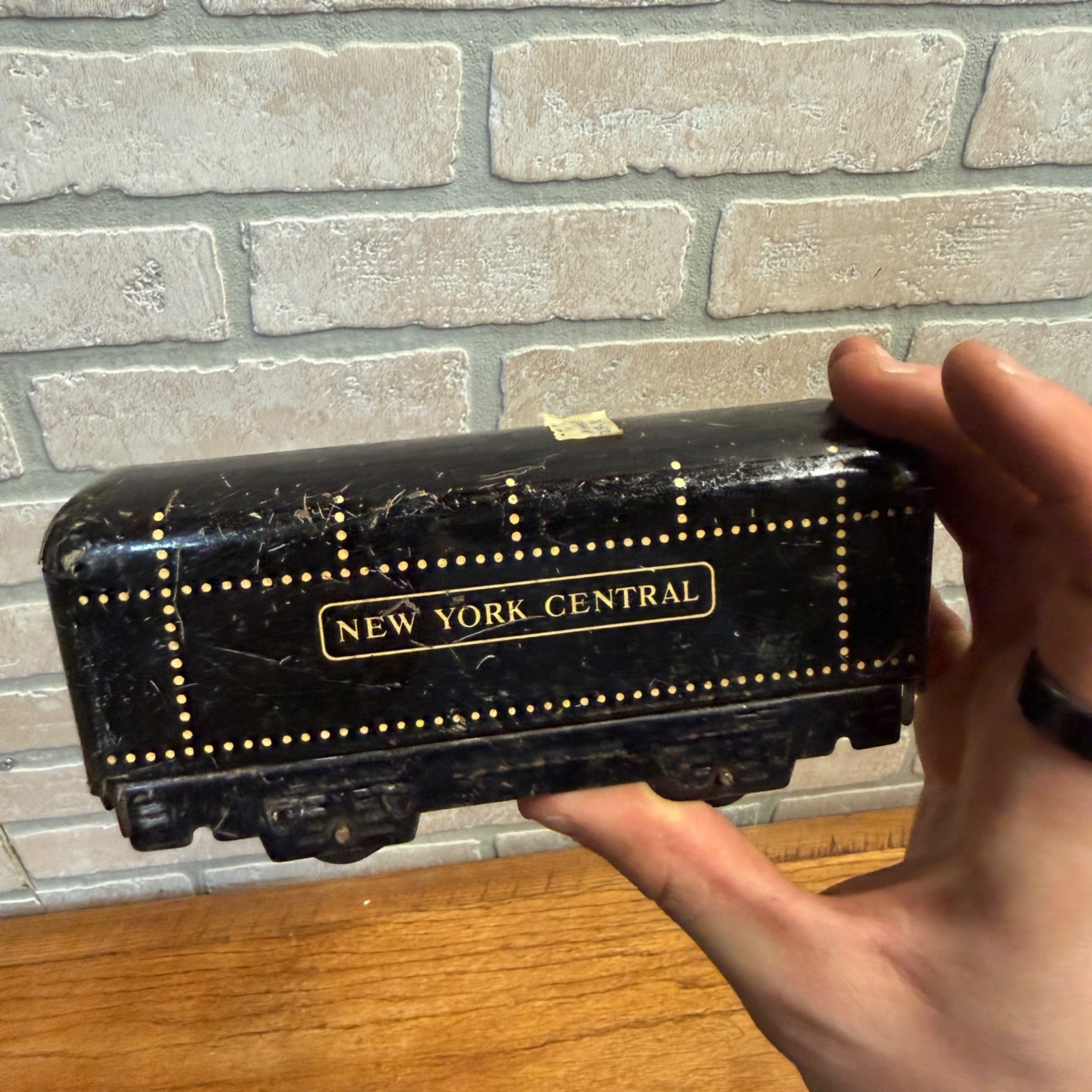 VTG Marx Streamline Tin Electric Train Set New York Central 1950s Untested