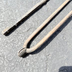 Antique Vintage Brass Handle & Steel Fireplace Tools Tongs & Fire Poker