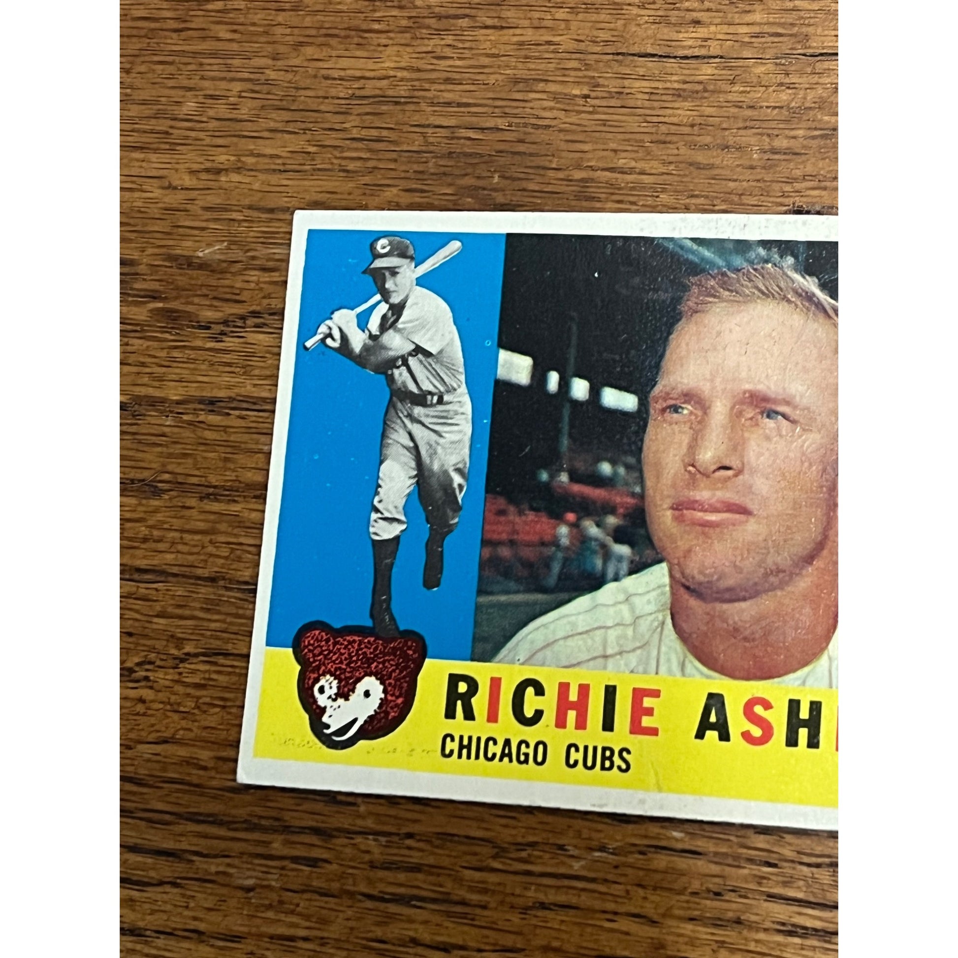 1960 Topps Baseball Richie Ashburn Chicago Cubs #305 - VG