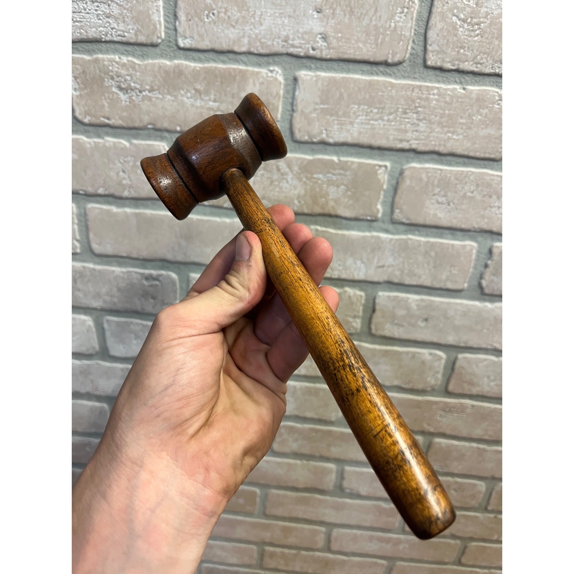Vintage Wooden American Legion Hammer Mallet Gavel