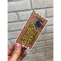 Vintage Topps Gum Co. Wacky Plak Card 81 Postcard USE YOUR HEAD Baseball