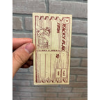 Vintage Topps Gum Co. Wacky Plak Card 81 Postcard USE YOUR HEAD Baseball