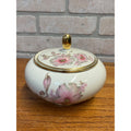 Bavaria Elfenbein Porzellan Serving Bowl with Lid Elegant Flowers Ceramic