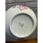 Bavaria Elfenbein Porzellan Serving Bowl with Lid Elegant Flowers Ceramic