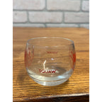 Vintage 1950s Milwaukee Braves Low-Ball Glass Roly Poly Style Wisconsin 2.25"