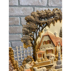 German Victorian Advertising Diecut Calendar Sign Meadowville CO Kirk