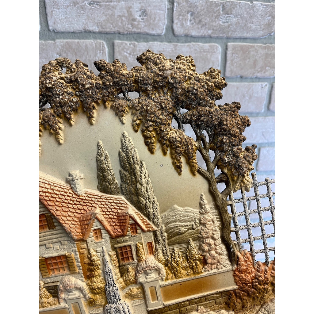 German Victorian Advertising Diecut Calendar Sign Meadowville CO Kirk