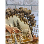 German Victorian Advertising Diecut Calendar Sign Meadowville CO Kirk