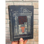 Antique 1899 Junior Class History of the United States America School Book