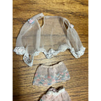 Vintage 1960s Ideal Tammy Doll Family Sweet Dreams 2 Piece Nighty Outfit