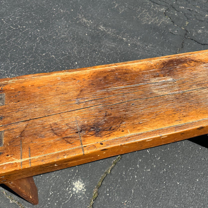 Antique Primtive Bench Entry Way Hallway Rustic Farmhouse Country