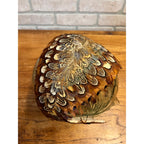 Vintage Women's Peacock Feather Hat Flapper Girl Art Deco - Fascinator