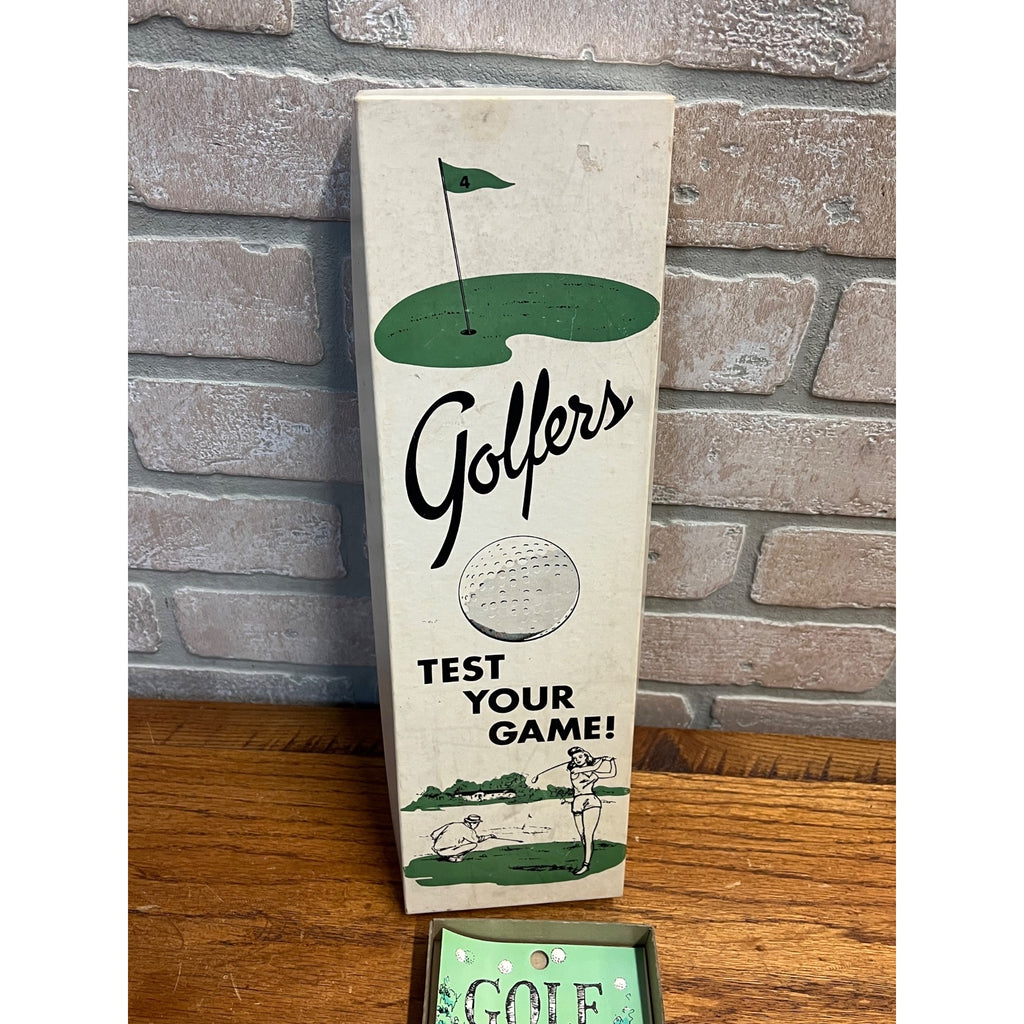 Vintage 1966 Golfers Test Your Game Golf Potentiometer Novelty Golfer Art Anson