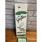 Vintage 1966 Golfers Test Your Game Golf Potentiometer Novelty Golfer Art Anson