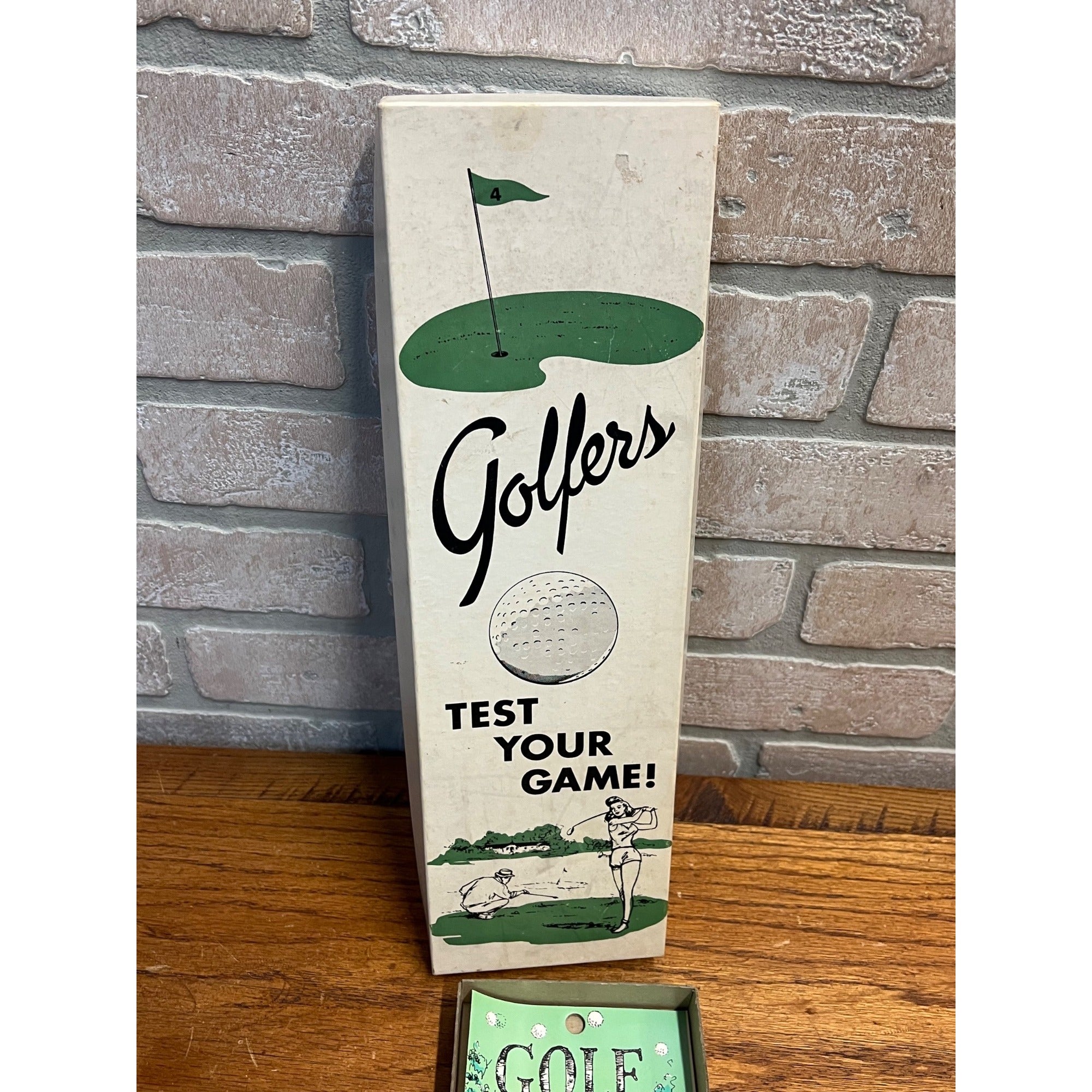 Vintage 1966 Golfers Test Your Game Golf Potentiometer Novelty Golfer Art Anson