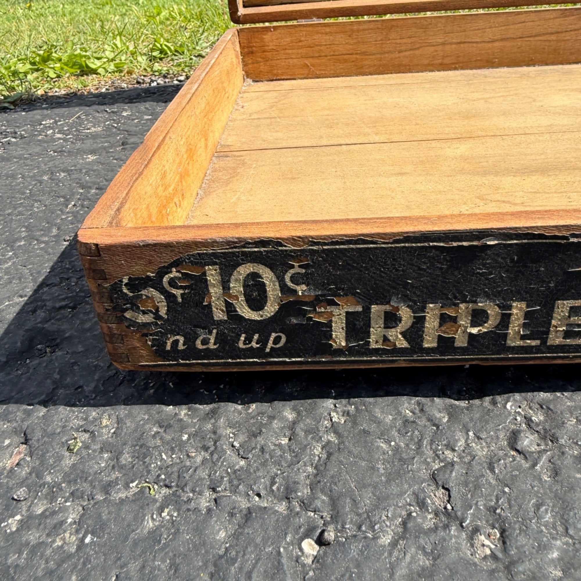 Mandeville & King Flower Seed Box General Store Display - As-Is