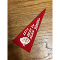 RARE Vintage 1958 Milwaukee Braves World Series 10" Pennant Let’s Beat Em’ Again