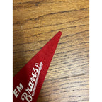 RARE Vintage 1958 Milwaukee Braves World Series 10" Pennant Let’s Beat Em’ Again