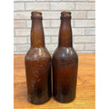 Pre-Pro Cream City Brewing Milwaukee Wisconsin Blob Top Beer Bottles Lot (2)