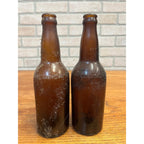 Pre-Pro Cream City Brewing Milwaukee Wisconsin Blob Top Beer Bottles Lot (2)