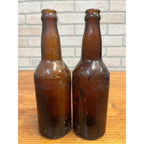 Pre-Pro Cream City Brewing Milwaukee Wisconsin Blob Top Beer Bottles Lot (2)