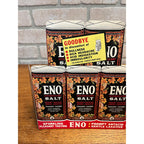 Vintage 1940s Eno Effervescent Salt Cardboard Advertising Store Display Sign