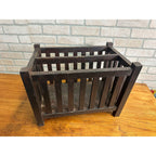 Antique Vintage Arts and Crafts Magazine Book Rack Stand Pine?