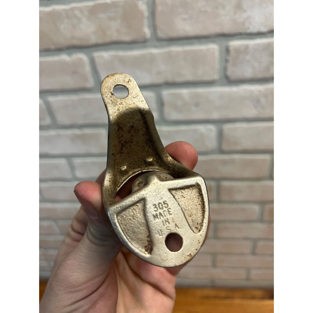 Vintage Starr Brown Co. Blank Wall or Cooler Mount Bottle Opener 3.25" Long