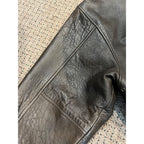 Vintage Men's Leather Bomber Jacket US Army Air Forces XXL Avirex 1978