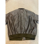 Vintage Men's Leather Bomber Jacket US Army Air Forces XXL Avirex 1978