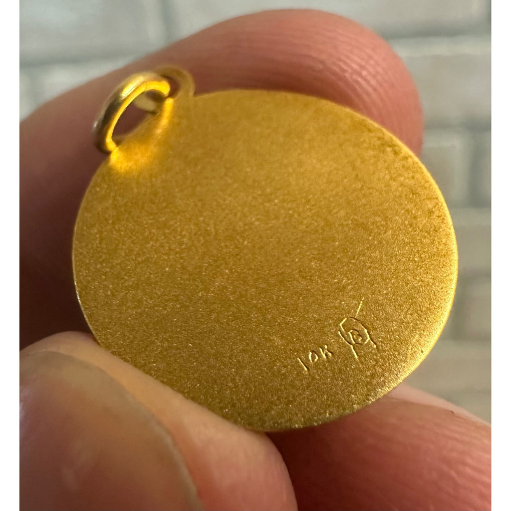 Vintage 14k Yellow Gold Neenah Foundry Employee Service Pin 6.40 Grams