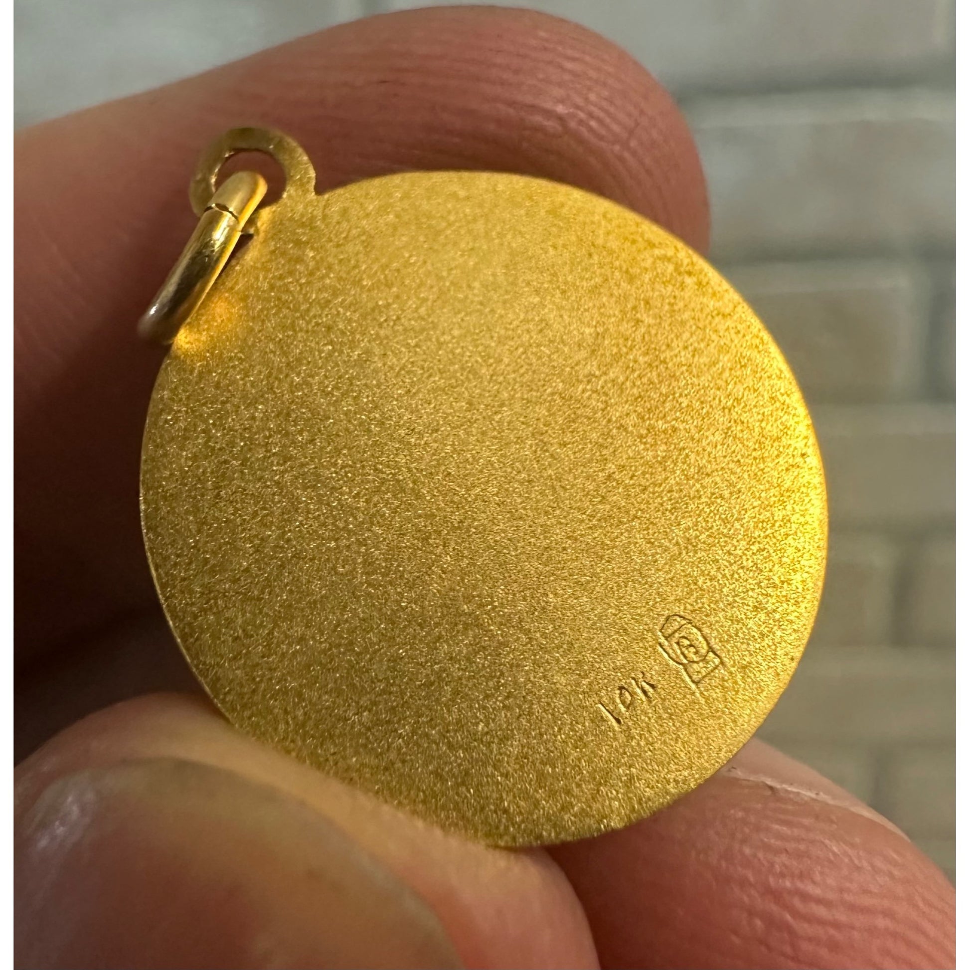 Vintage 14k Yellow Gold Neenah Foundry Employee Service Pin 6.40 Grams