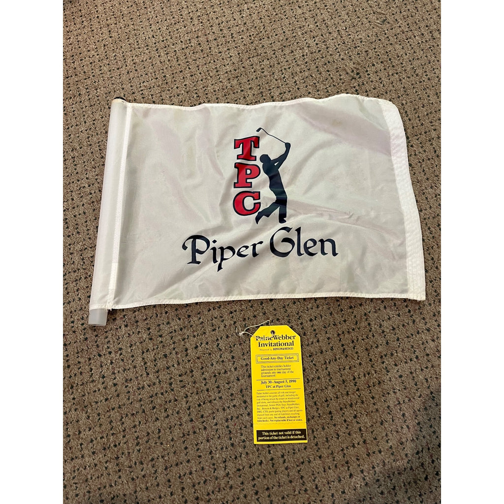 TPC Piper Glen Golf Course Round Used Golf Flag