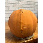 Antique 1920s Halloween German LARGE Jack o' Lantern JOL Pressed Cardboard 8"