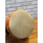 Antique 1920s Halloween German LARGE Jack o' Lantern JOL Pressed Cardboard 8"