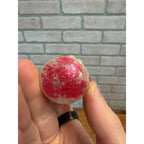 Vintage 1940s Christmas Tree Ornament Santa Claus W/ Tree Blown Glass